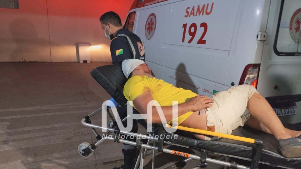 Bebedeira e ciúmes terminam com homem ferido com golpe de perna-manca na cabeça em Rio Branco