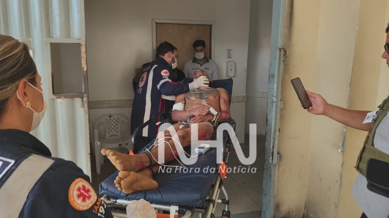 Foragido da Justiça é encontrado ferido e sob efeito de entorpecente em via pública em Rio Branco Foragido da Justiça é encontrado ferido e sob efeito de entorpecente em via pública em Rio Branco