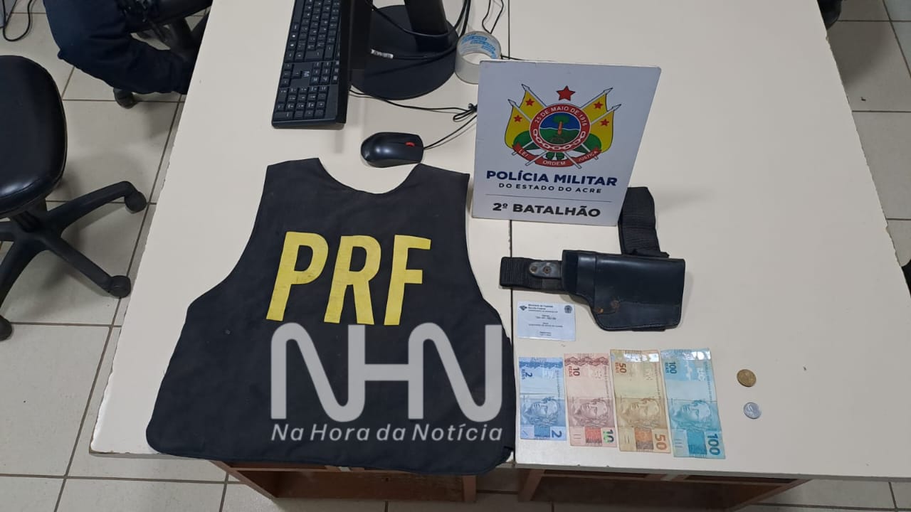 Adolescentes são apreendidos após onda de assaltos na AC-40; suspeito de 25 anos consegue fugir em Rio Branco