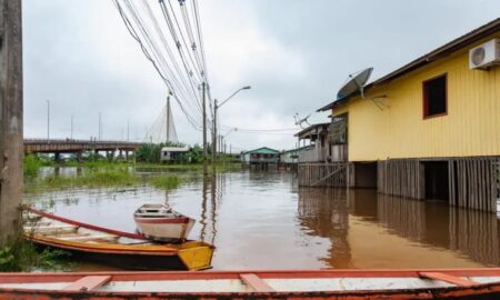 Acre fica em alerta hidrológico moderado com risco de inundação em áreas ribeirinhas