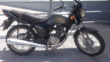 PM recupera moto furtada horas antes no bairro Aviário, em Rio Branco