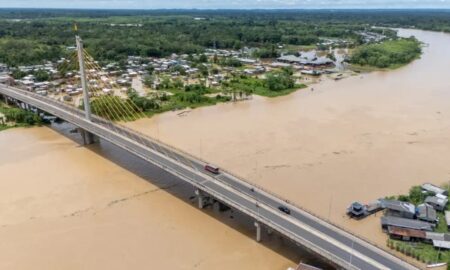Rio Juruá se mantém em 13,44 metros em Cruzeiro do Sul e deve iniciar vazante nesta sexta