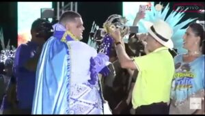 Sétima coroa: Júnior de Mônaco é novamente Rei Momo do Carnaval de Rio Branco