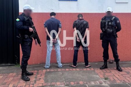 Dupla é presa por tráfico de drogas após tentar fugir de abordagem policial na Avenida Ceará, em Rio Branco