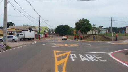 Mini rotatória e ampliação de ciclovia chegam ao Xavier Maia, em Rio Branco