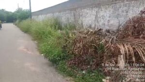 Área em João Eduardo vira lixão a céu aberto; moradores alertam para risco à saúde