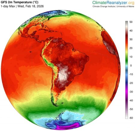 Bolha de calor se expande e ganha força com máximas de até 43ºC