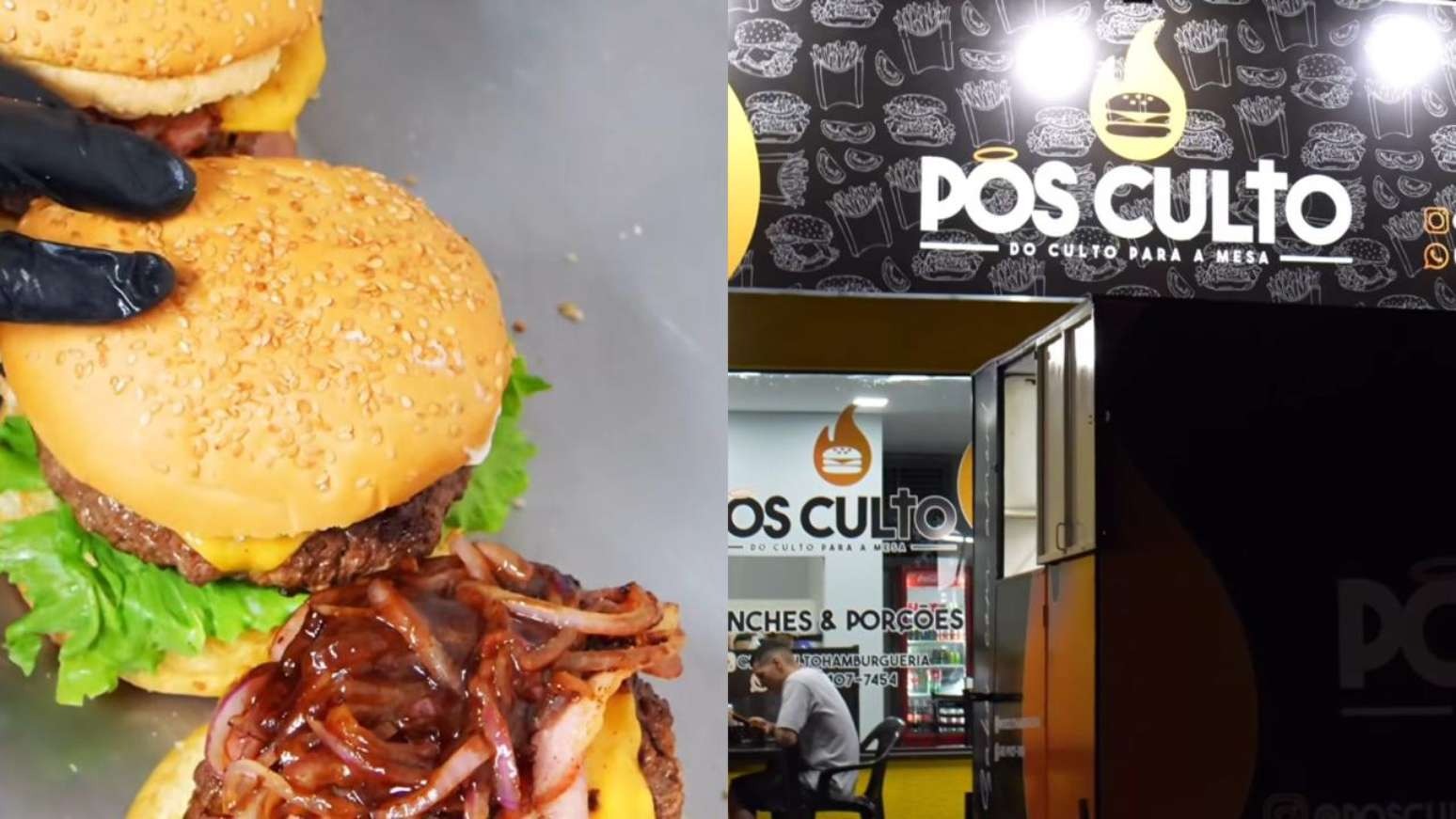 X-Unção, X-Egg celestial: hamburgueria evangélica faz sucesso com 'lanches bíblicos' X-Unção, X-Egg celestial: hamburgueria evangélica faz sucesso com 'lanches bíblicos'