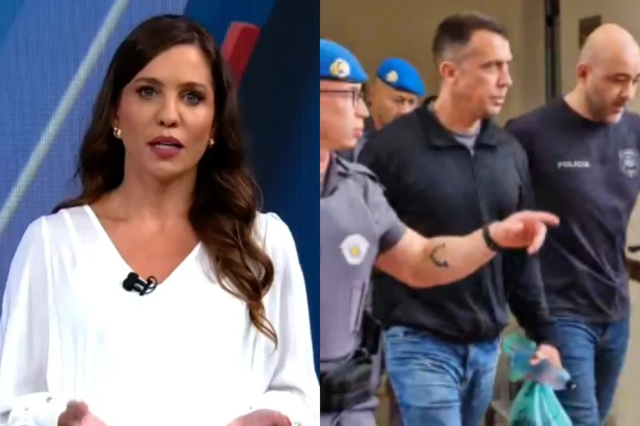 Jornalista do SBT celebra prisão de coronel após feminicídio: “Feliz”