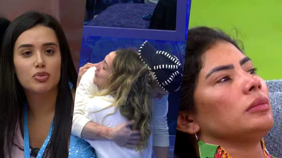BBB 26: Madrugada tem reconciliação, choro de emparedadas e críticas a Ana Paula Renault