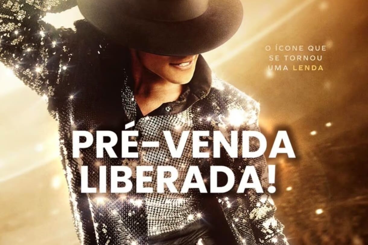 Cine Araújo abre pré-venda para filme de Michael Jackson; primeiros ganham brinde exclusivo