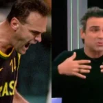 BBB26: Tadeu Schmidt chora em homenagem ao vivo a Oscar Schmidt