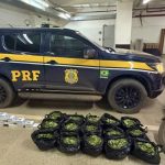 Tentativa de fuga: homem é detido com quase 7 kg de folhas de coca e contrabando na BR-317 Tentativa de fuga: homem é detido com quase 7 kg de folhas de coca e contrabando na BR-317