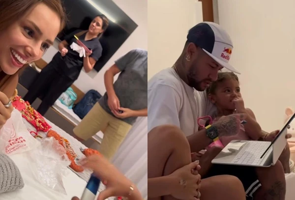 Bianca Biancardi anuncia gravidez e reação de Neymar e Bruna emociona a web
