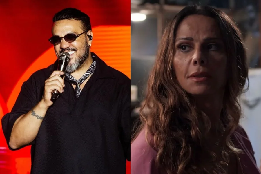 Viviane Araújo toma providências após Belo usar cenas de beijo em show