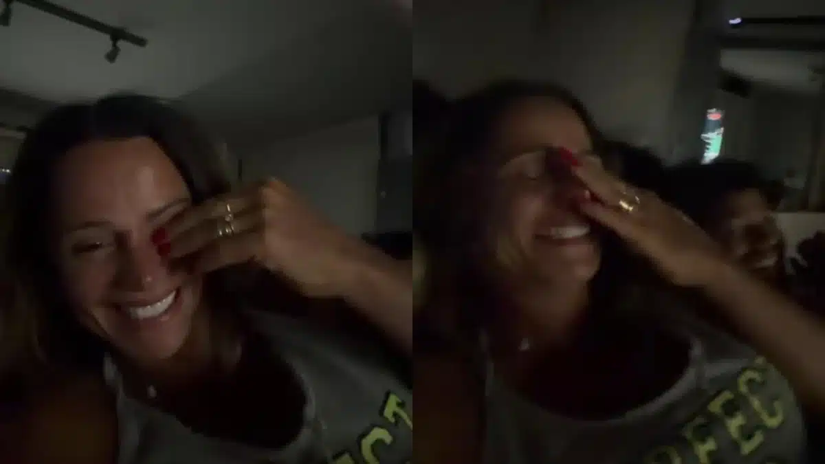 'Chorando de rir': Viviane Araujo e marido reagem à luta de Davi Brito e Kleber Bambam