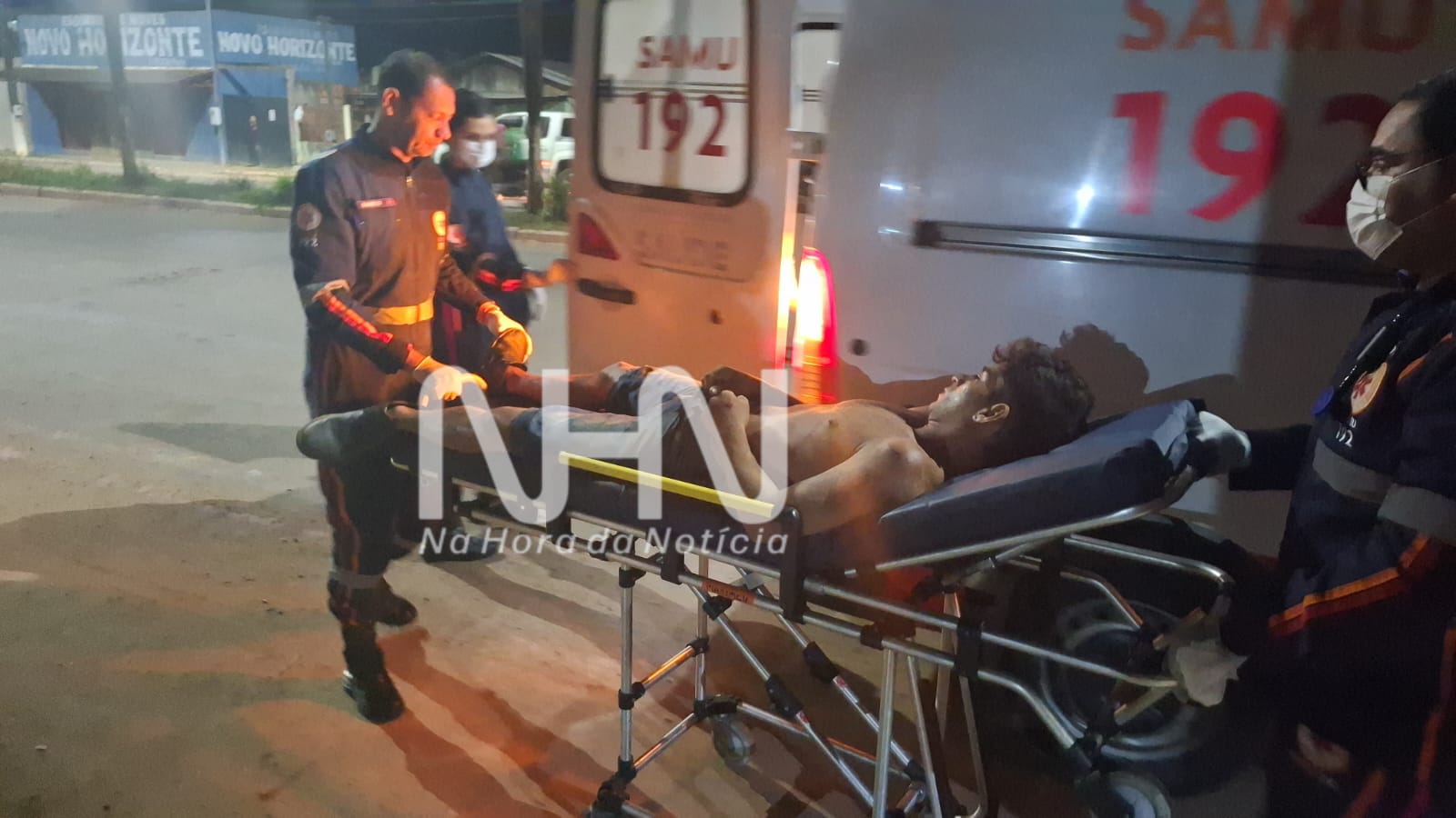 Ataque com ripas de madeira deixa homem ferido e mobiliza equipe do SAMU em Rio Branco Ataque com ripas de madeira deixa homem ferido e mobiliza equipe do SAMU em Rio Branco