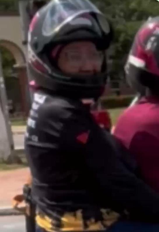 Pegadinha divertida: motorista de app faz brincadeira com colega e cena viraliza no trânsito de Rio Branco