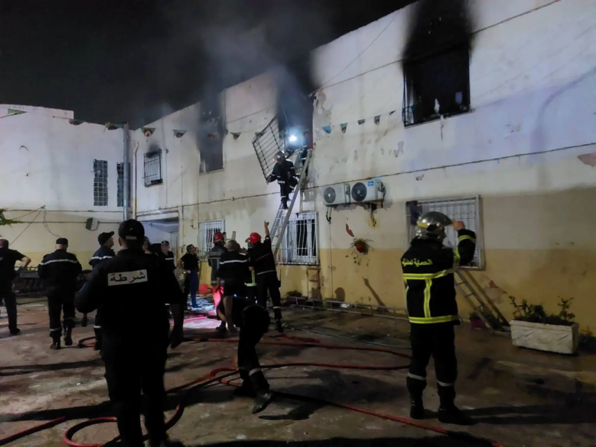 Incêndio em orfanato na Argélia deixa 11 mortos e 19 feridos Incêndio em orfanato na Argélia deixa 11 mortos e 19 feridos