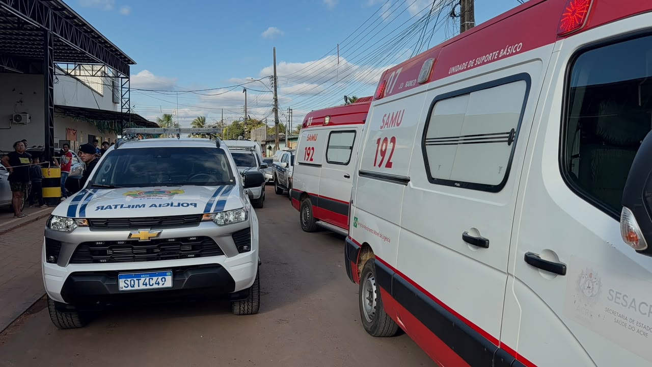 Suspeito morre e comparsa fica ferido após confronto com a Polícia Militar durante perseguição em Rio Branco