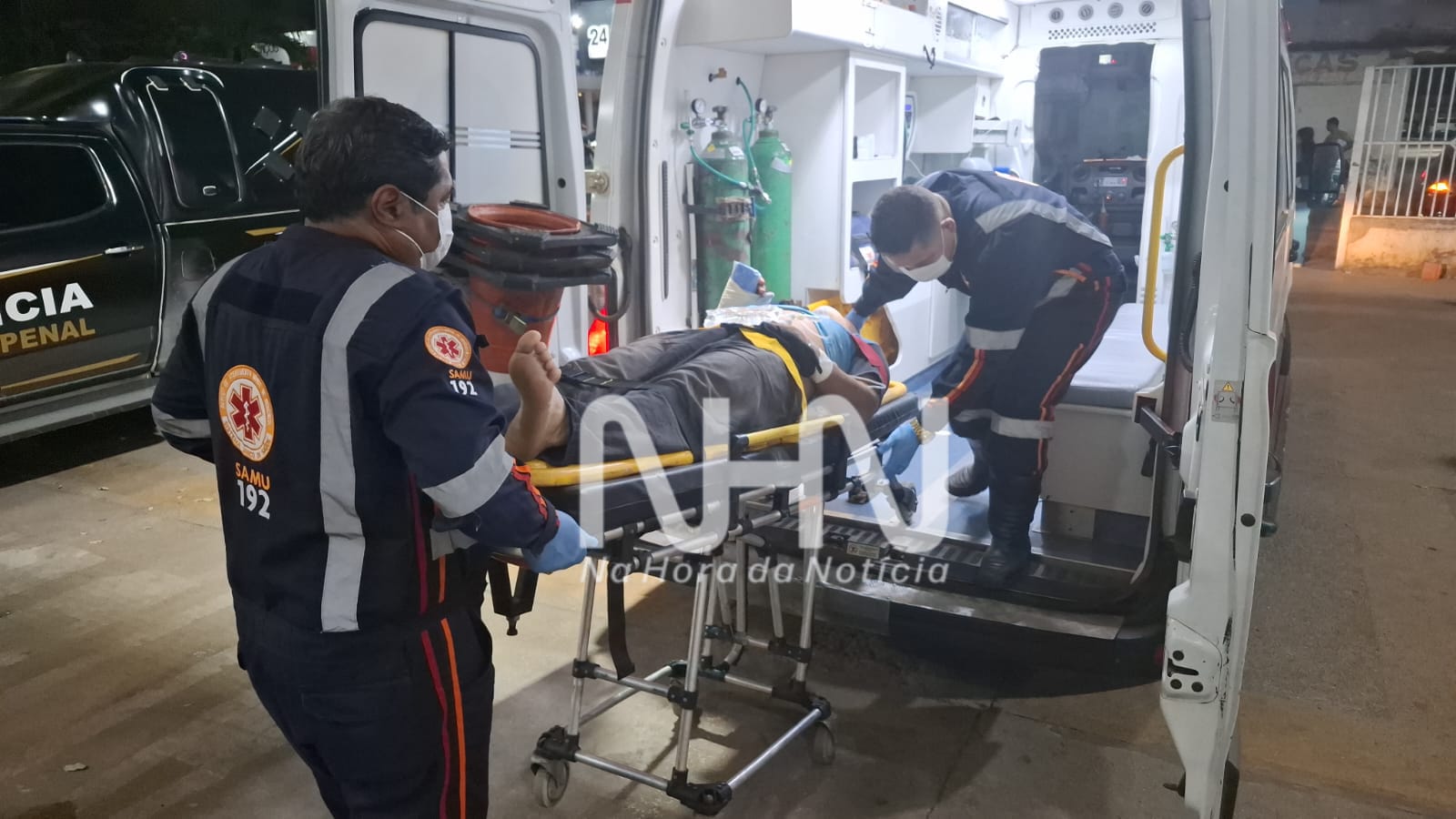 Motociclista sofre fratura após acidente entre duas motos na Cidade do Povo; outro envolvido deixa o local