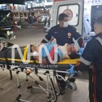 Motociclista sofre fratura após acidente entre duas motos na Cidade do Povo; outro envolvido deixa o local Motociclista sofre fratura após acidente entre duas motos na Cidade do Povo; outro envolvido deixa o local