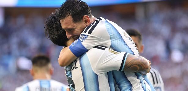 Em jogo dramático, Argentina vence Cabo Verde na prorrogação e vai às quartas Em jogo dramático, Argentina vence Cabo Verde na prorrogação e vai às quartas