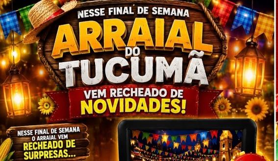 Arraial do Tucumã: tradição de mais de 20 anos tem Ricardo Moral e bingo neste sábado