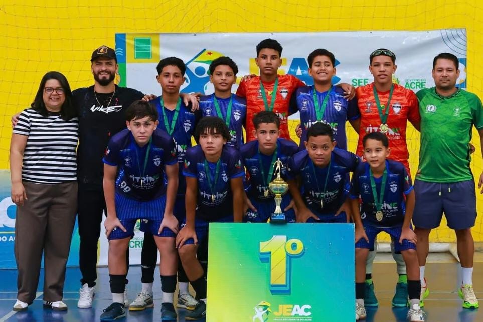 Marilda Gouveia vence Raimundo Augusto e conquista título estadual de futsal nos Jogos Escolares Sub-14 Marilda Gouveia vence Raimundo Augusto e conquista título estadual de futsal nos Jogos Escolares Sub-14
