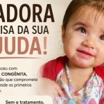 Família faz campanha para arrecadar R$ 10 mil e salvar visão de bebê de 11 meses