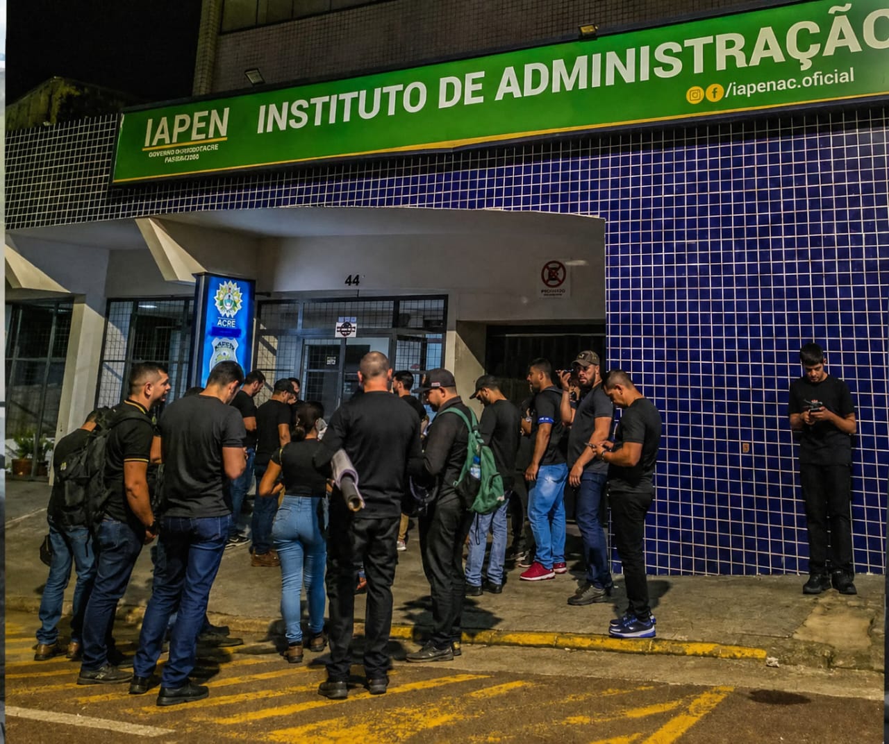 Iapen abre diálogo com formandos da Polícia Penal após protesto em Rio Branco Iapen abre diálogo com formandos da Polícia Penal após protesto em Rio Branco