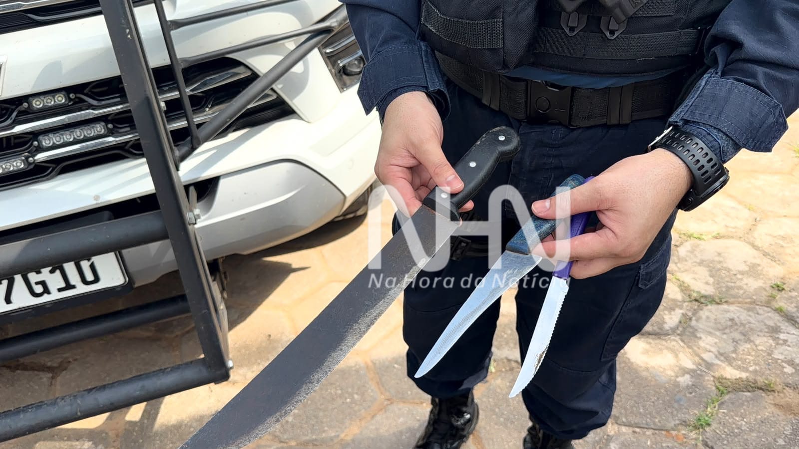 Irmãos indígenas tentam matar desafeto dentro da UPA da Baixada da Sobral, mas vigilantes impedem o crime; trio acaba preso
