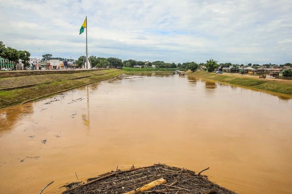 Nível do Rio Acre permanece estável e bem abaixo de cotas de risco, confirma Defesa Civil Nível do Rio Acre permanece estável e bem abaixo de cotas de risco, confirma Defesa Civil