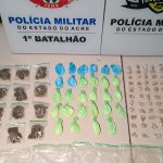 Traficante é preso ao tentar fugir durante Operação Férias Segura no Bairro da Paz, em Rio Branco Traficante é preso ao tentar fugir durante Operação Férias Segura no Bairro da Paz, em Rio Branco