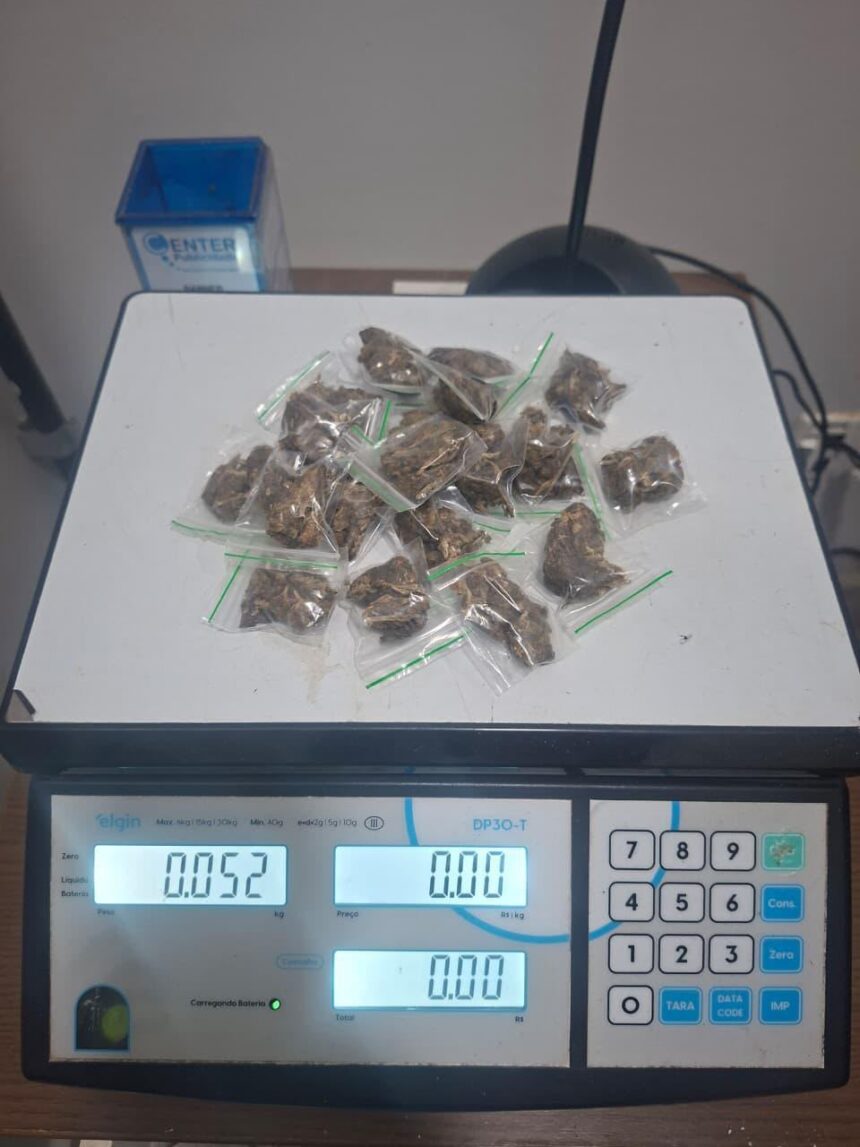 PMAC prende suspeito por tráfico de drogas durante Operação Férias Segura em Rio Branco