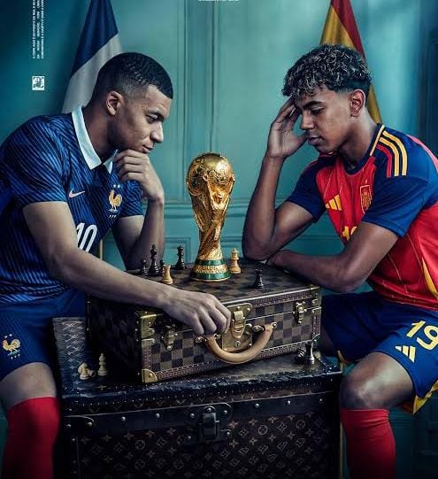 Pela 1ª vez na Copa: Lamine Yamal e Mbappé levam rivalidade histórica à semifinal