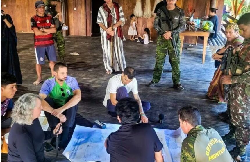 Após denúncias de invasão, Exército reforça segurança em terra indígena de Marechal Thaumaturgo Após denúncias de invasão, Exército reforça segurança em terra indígena de Marechal Thaumaturgo