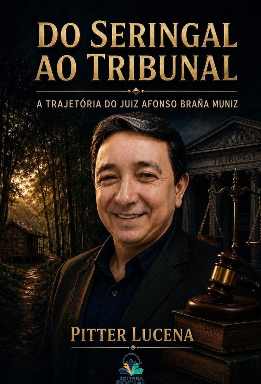 Livro traça trajetória do juiz Braña Muniz e será lançado no Palácio da Justiça
