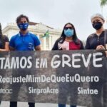 Sinteac convoca servidores da rede estadual para manifestação em frente ao Palácio Rio Branco na próxima sexta-feira