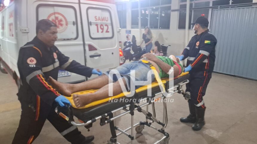 Trabalhador sofre queda de telhado durante manutenção em residência na Vila Acre