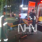Jovem fica ferida após perder o controle de motocicleta e cair na Via Parque, em Rio Branco