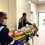 Colisão entre bicicleta e ônibus deixa duas feridas em Rio Branco; jovem de 18 anos é entubada