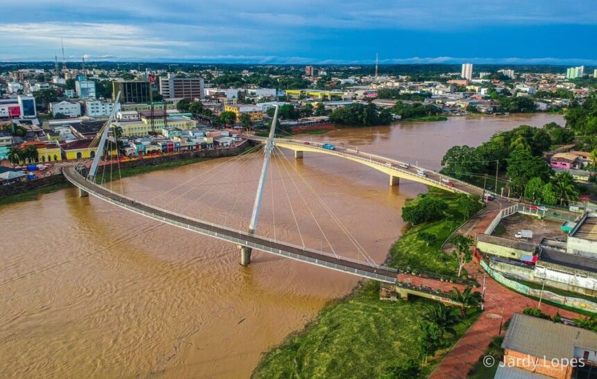 Sem chuvas, Rio Acre sobe pouco e fica em 2,46 m