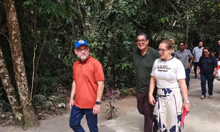 Alysson vistoria revitalização do Parque Chico Mendes e anuncia novidades para os 30 anos