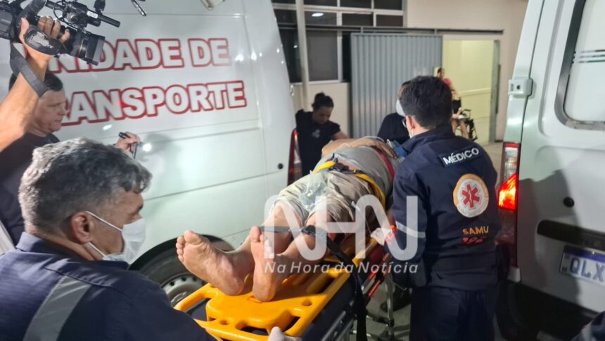 Motorista invade preferencial, provoca acidente e foge sem prestar socorro a motociclista ferido em Rio Branco