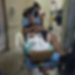 Cabo da Polícia Militar fica ferido após motocicleta atingir buraco durante trajeto em Rio Branco Cabo da Polícia Militar fica ferido após motocicleta atingir buraco durante trajeto em Rio Branco