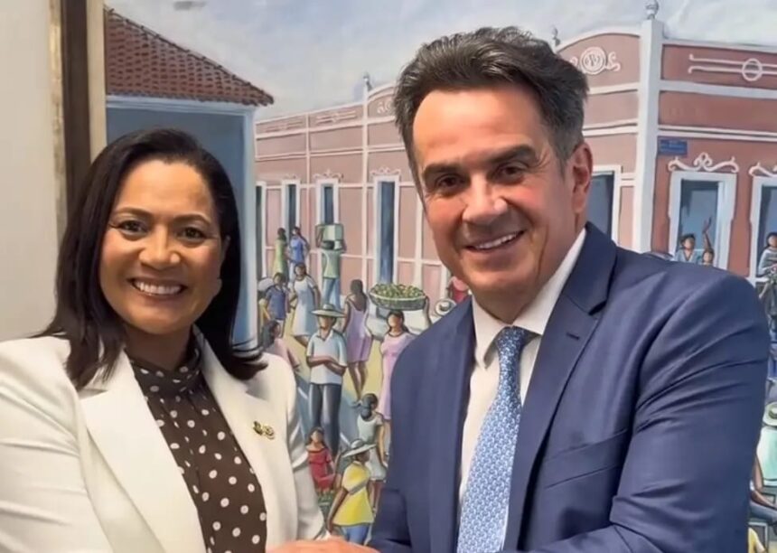Mailza Assis se reúne com Ciro Nogueira e reforça alinhamento nacional do PP