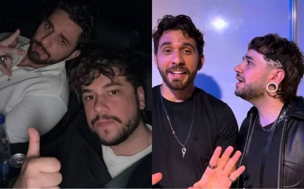 Brino reage a rumores de romance com Gustavo Mioto e faz desabafo: 'A internet é destrutiva' Brino reage a rumores de romance com Gustavo Mioto e faz desabafo: 'A internet é destrutiva'