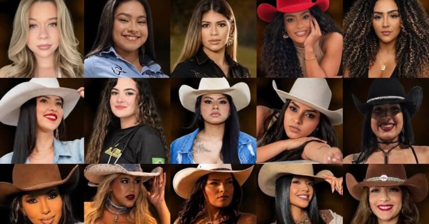 Rainha do Rodeio Expoacre 2026: conheça as 15 finalistas que disputam o título