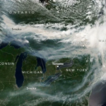 Fumaça de incêndios no Canadá cobre cidades dos EUA e provoca alertas de saúde